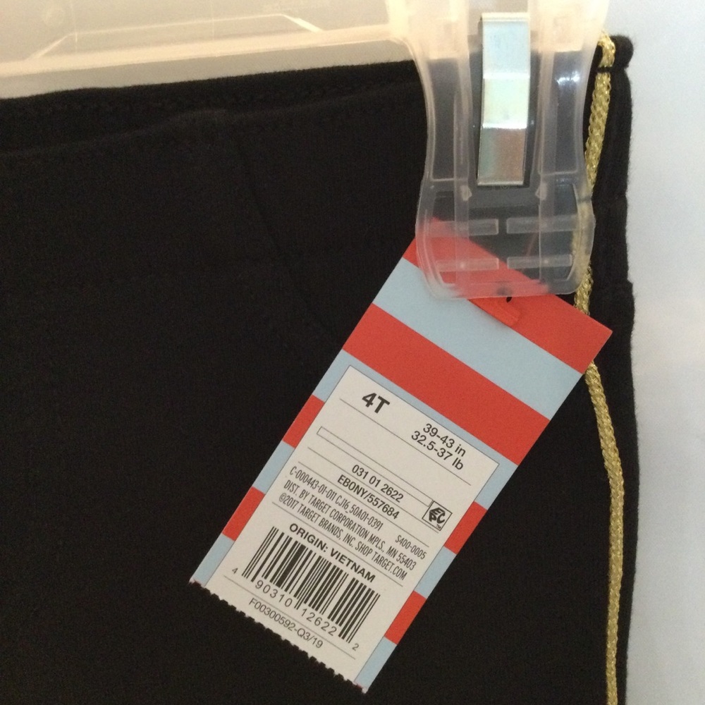 - Cat & Jack girls Jeggings pants 4T. New ebony - Picture 12 of 13